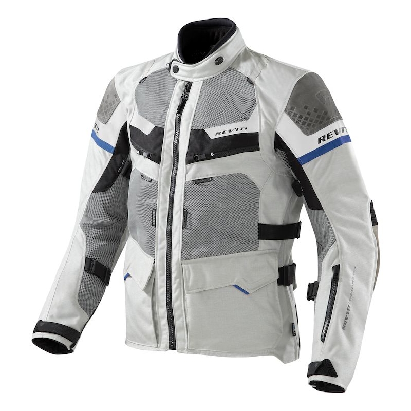 Kurtka motocyklowa Revit Cayenne Pro szaro-niebieska wyprzedaż