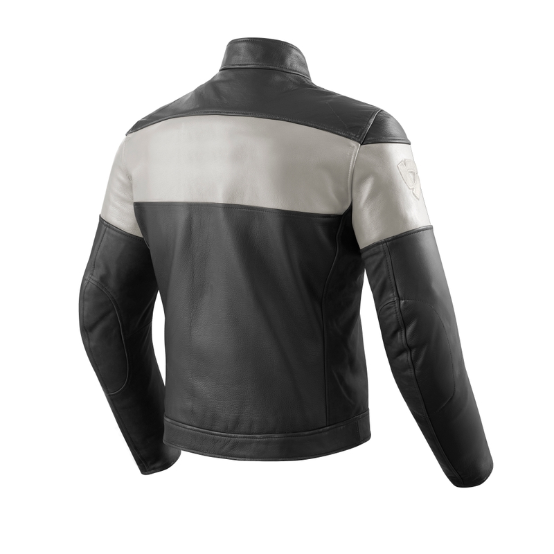 Kurtka motocyklowa Revit Nova Vintage czarno-biała