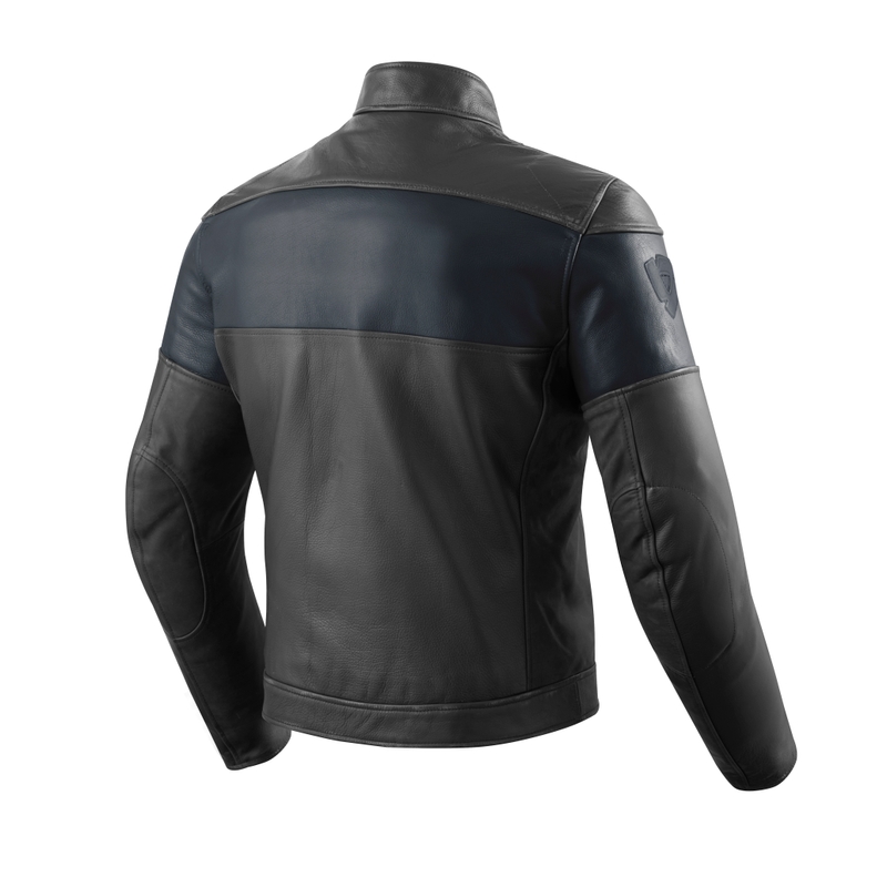 Kurtka motocyklowa Revit Nova Vintage czarno-niebieska