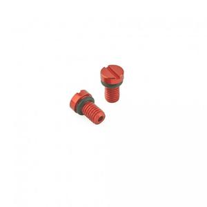 FF AIR BLEED SCREW K-TECH KYB(SHOWA 111-030-010R red (pair)