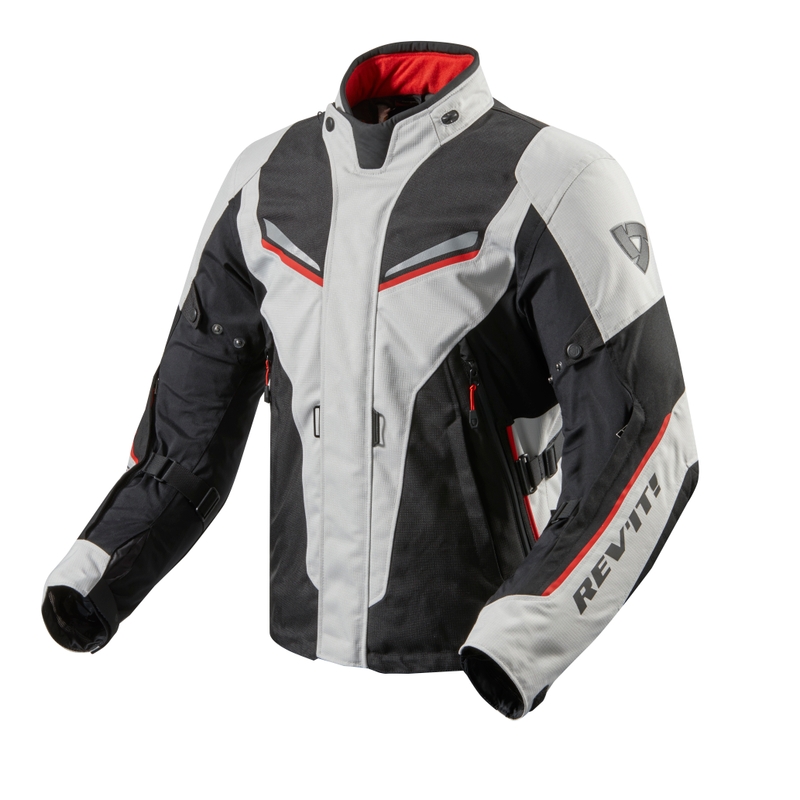 Kurtka motocyklowa Revit Vapor 2 czarno-srebrna wyprzedaż