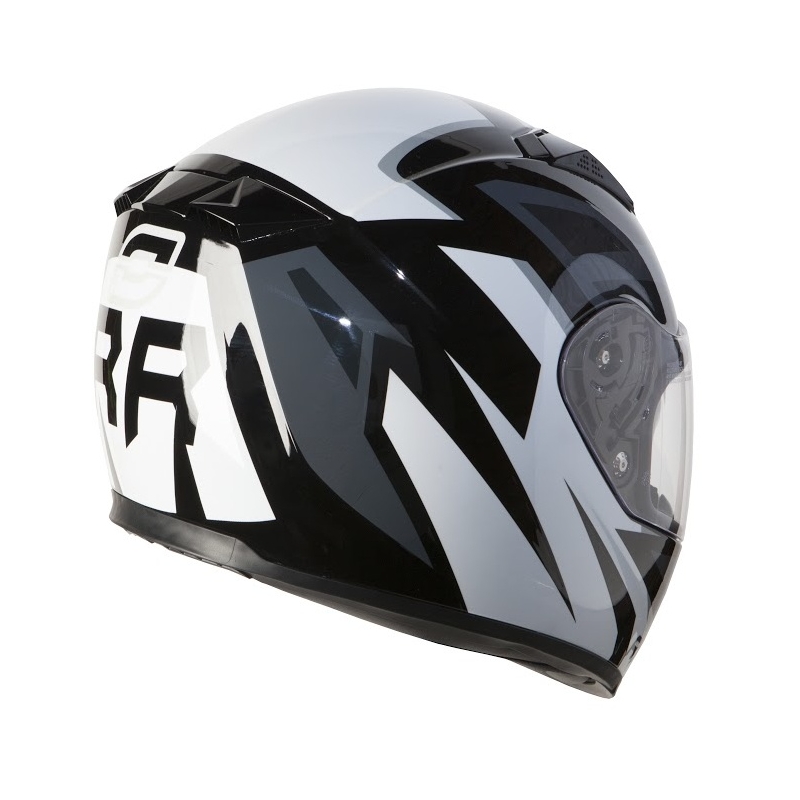 Kask Ozone RC-01 czarno-szaro-biały wyprzedaż