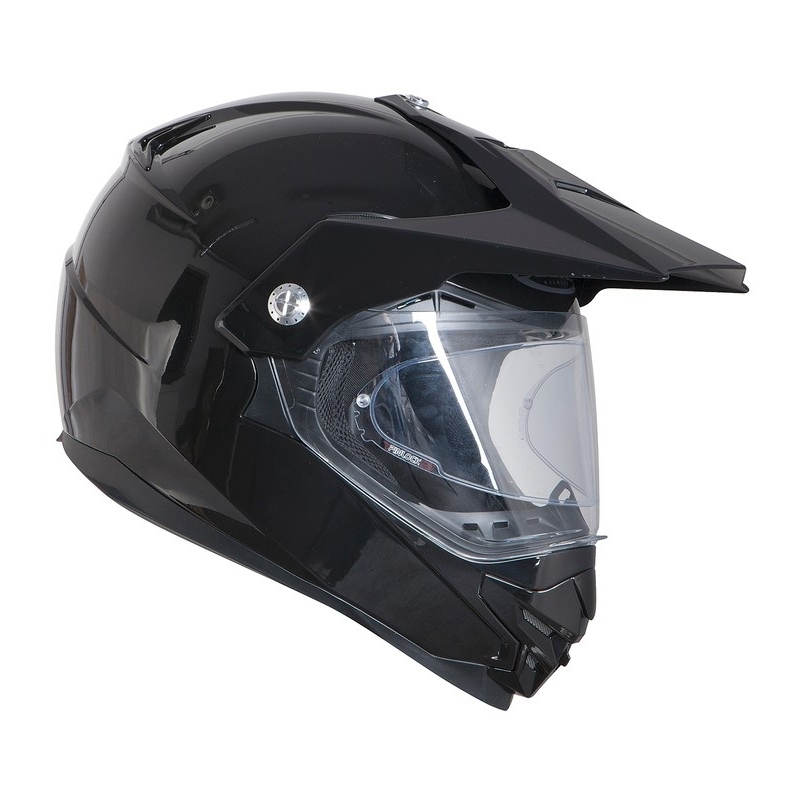 Kask Enduro Ozone MXT-01 Pinlock Ready czarny połysk