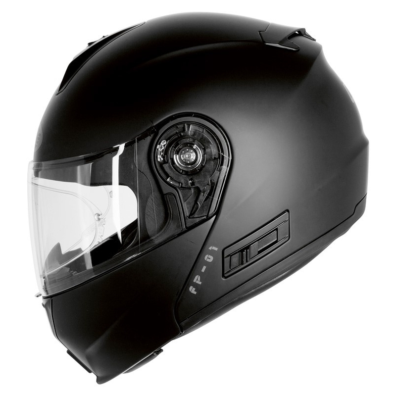 Szczękowy kask motocyklowy Ozone FP-01 Pinlock Ready czarny matowy