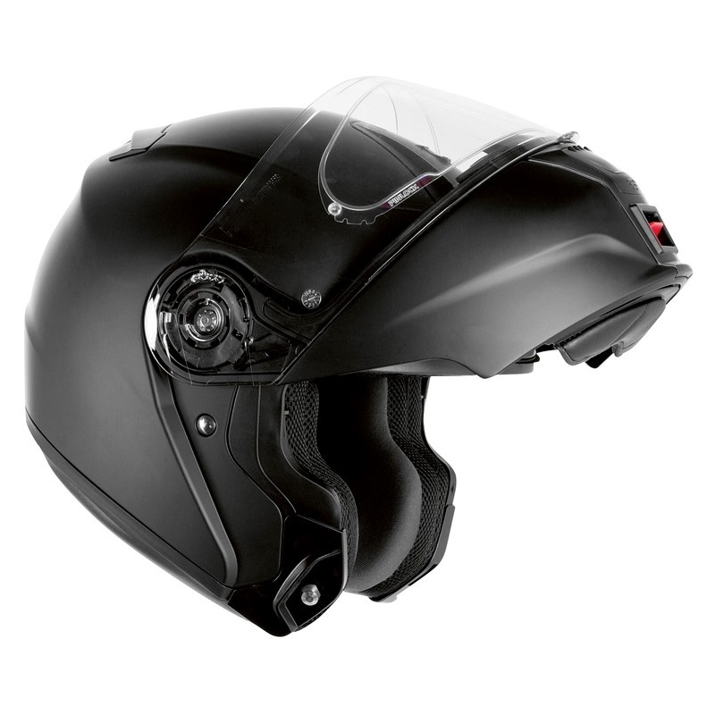 Szczękowy kask motocyklowy Ozone FP-01 Pinlock Ready czarny matowy