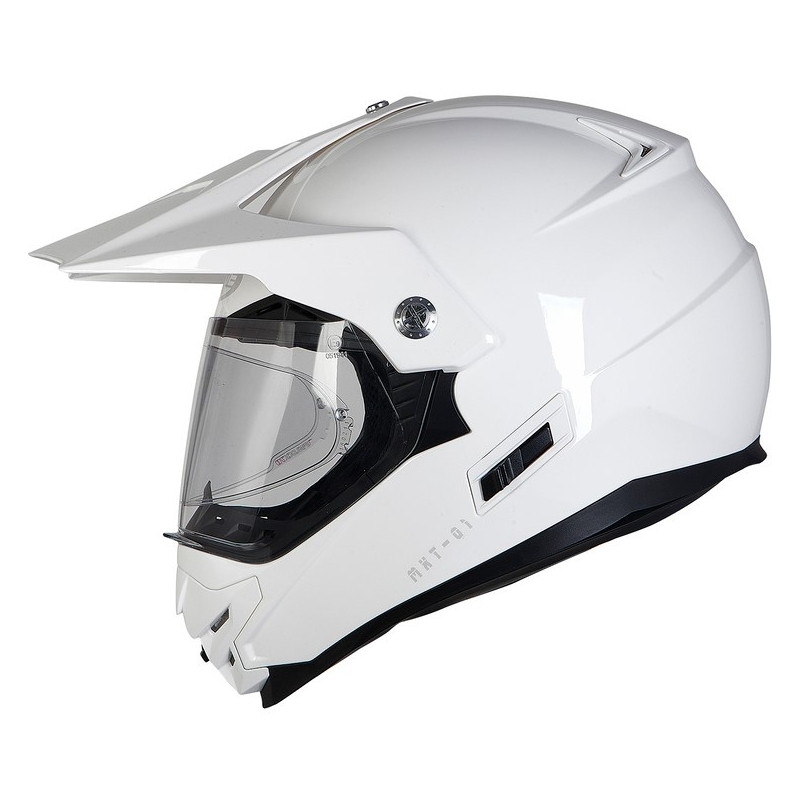 Kask Enduro Ozone MXT-01 Pinlock Ready biały