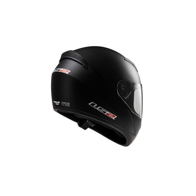 Integralny kask motocyklowy LS2 FF352 ROOKIE SOLID czarny matowy wyprzedaż