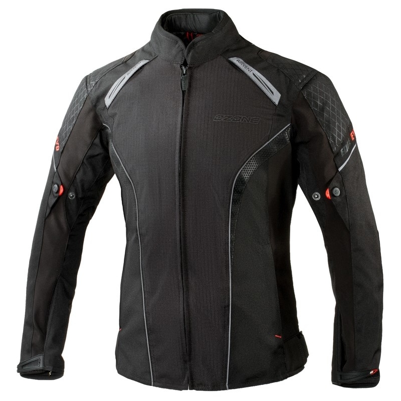 Damska kurtka motocyklowa Ozone Edge Evo Lady - czarna