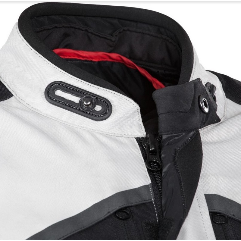 Kurtka motocyklowa Ozone Explorer II szaro-czarna