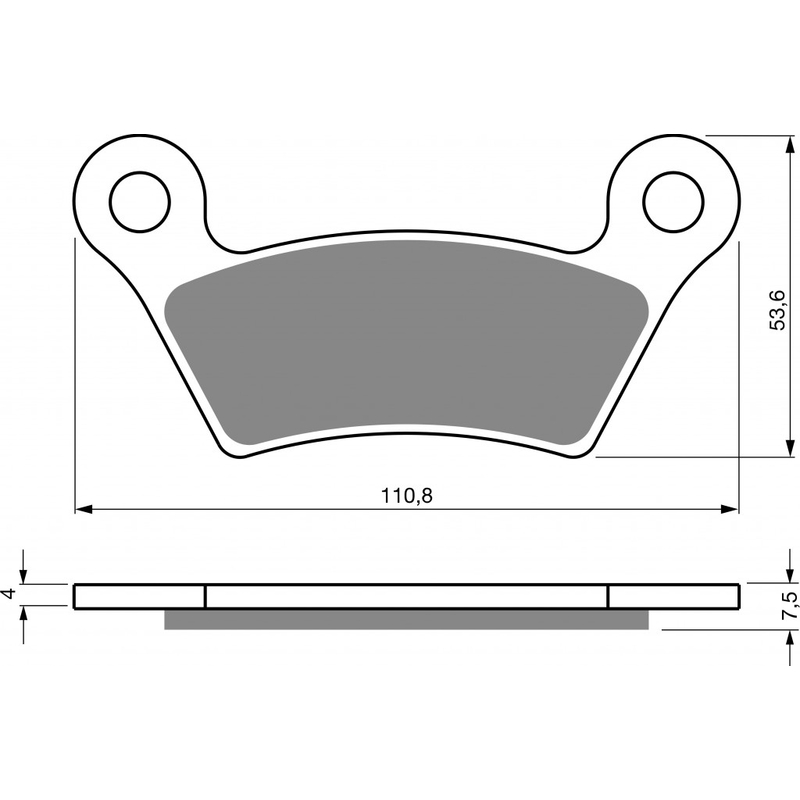 Brake pads GOLDFREN S3