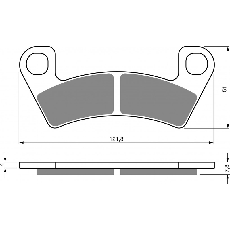 Brake pads GOLDFREN AD  STREET