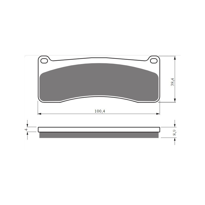 Brake pads GOLDFREN S3