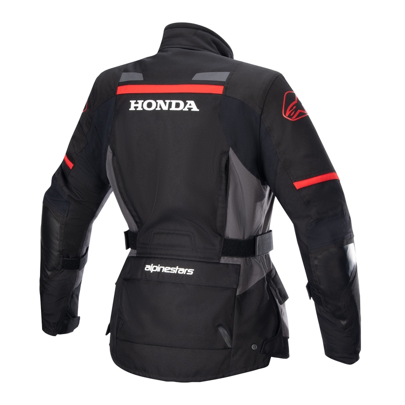 Kurtka motocyklowa damska Alpinestars Stella Andes Drystar Honda czarno-szara