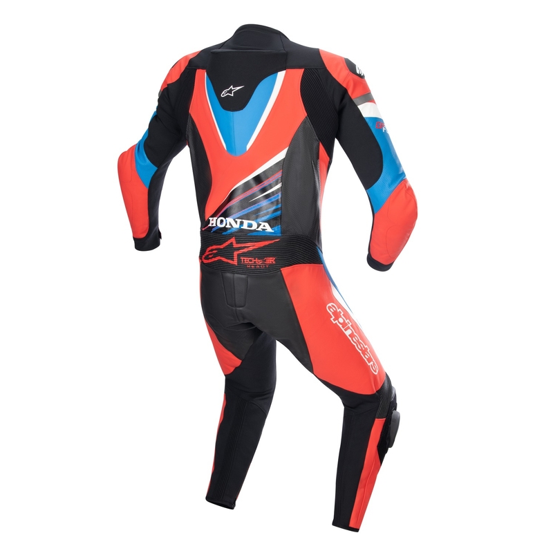 Kombinezon motocyklowy Alpinestars GP Force Honda Kolekcja 2024 czarno-czerwono-fioletowo-biały