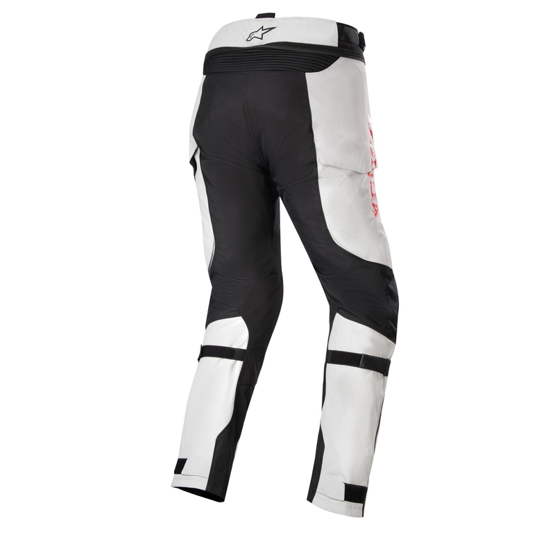 Spodnie motocyklowe Alpinestars Bogota PRO Drystar Honda jasnoszaro-czerwone fluo-czarne