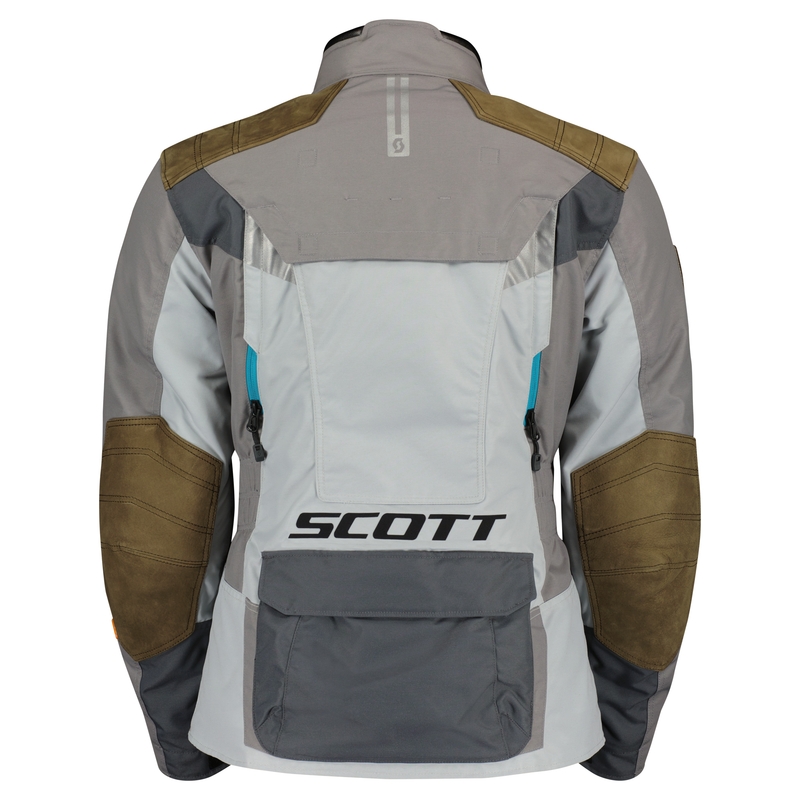 Damska kurtka motocyklowa SCOTT W'S DUALRAID DRYO IRON szaro-brązowa wyprzedaż