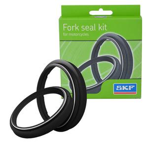 Seals Kit (oil - dust) SKF SHOWA KITB-45S 45x57x11.2 / 45x57.35x5.5 black