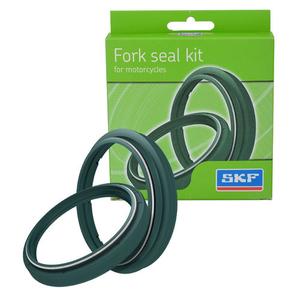 Seals Kit (oil - dust) SKF SHOWA KITG-45S 45x57x11.2 / 45x57.35x5.5 green