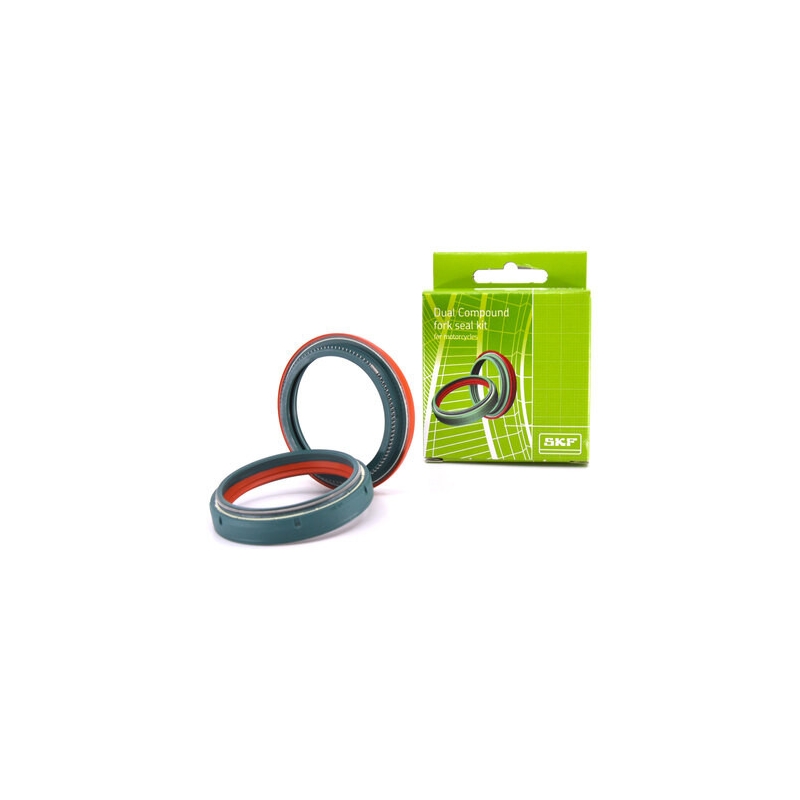 Seals Kit (oil - dust) SKF SHOWA 45 x 57.1 x 11.2 / 45 x 57.35 x 5 Dual Compound