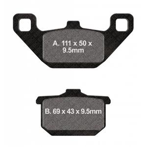 Brake pads EBC FA085HH