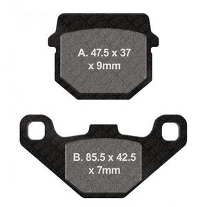Brake pads EBC SFA083/2
