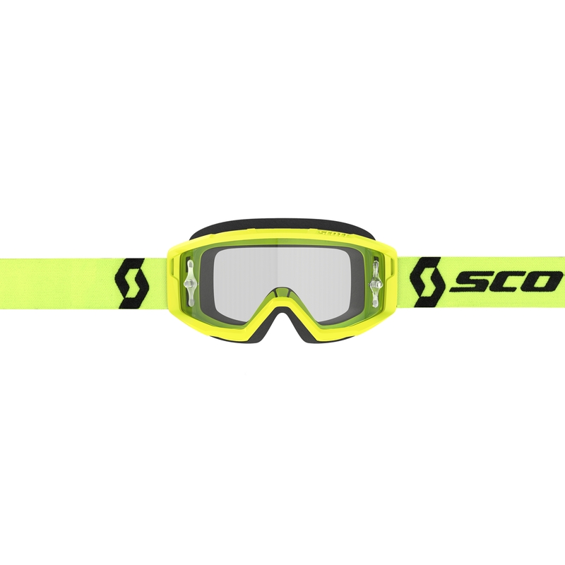 Gogle motocrossowe SCOTT PRIMAL CLEAR czarno-fluo żółte