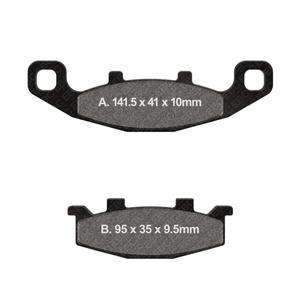 Brake pads EBC EPFA129HH