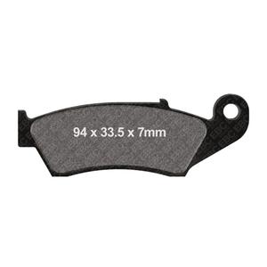 Brake pads EBC EPFA185HH