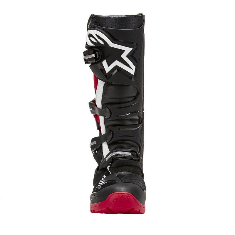 Buty motocyklowe Alpinestars Tech 7 Enduro Drystar Honda czarno-czerwone