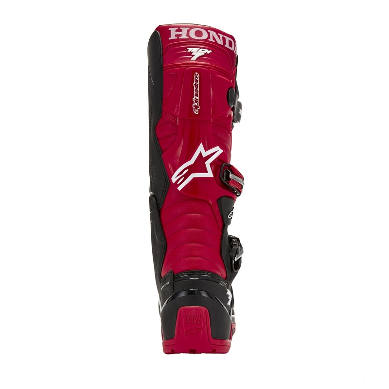 Buty motocyklowe Alpinestars Tech 7 Enduro Drystar Honda czarno-czerwone