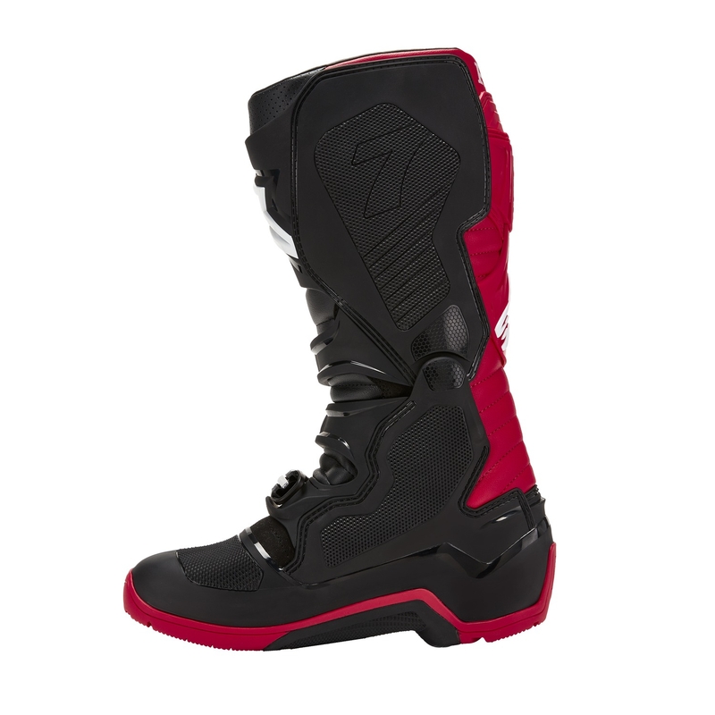 Buty motocyklowe Alpinestars Tech 7 Enduro Drystar Honda czarno-czerwone