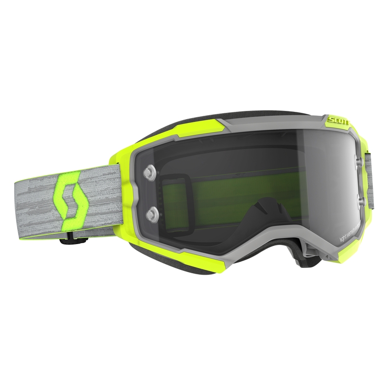 Gogle motocrossowe SCOTT Fury LS czarno-fluo żółte