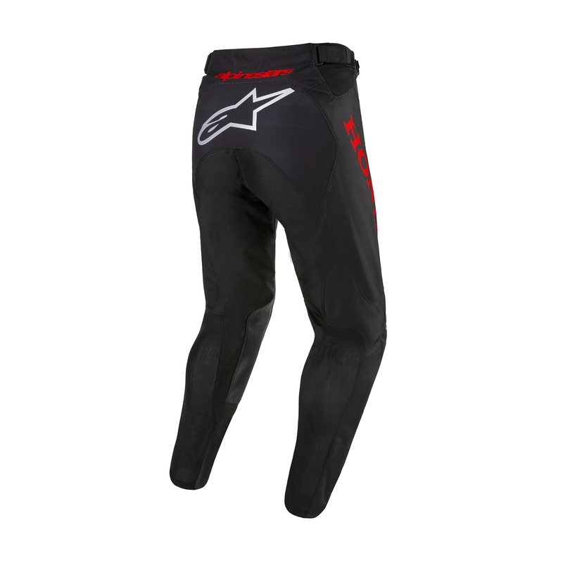 Spodnie motocrossowe Alpinestars Racer Iconic Honda Collection w kolorze czarno-czerwonym
