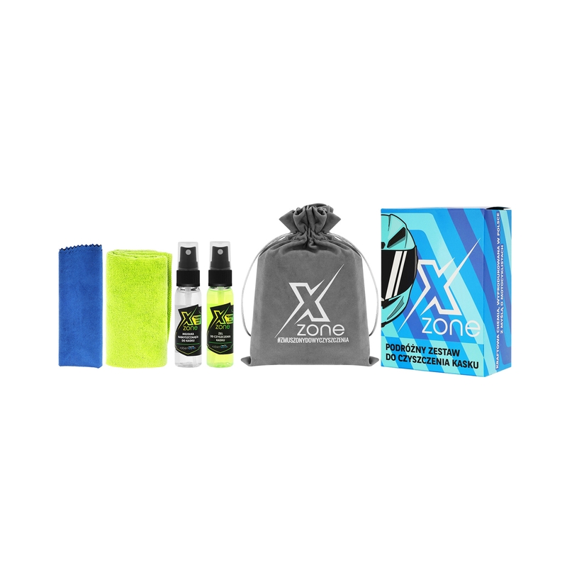 Zestaw podróżny do czyszczenia kasków Xzone
