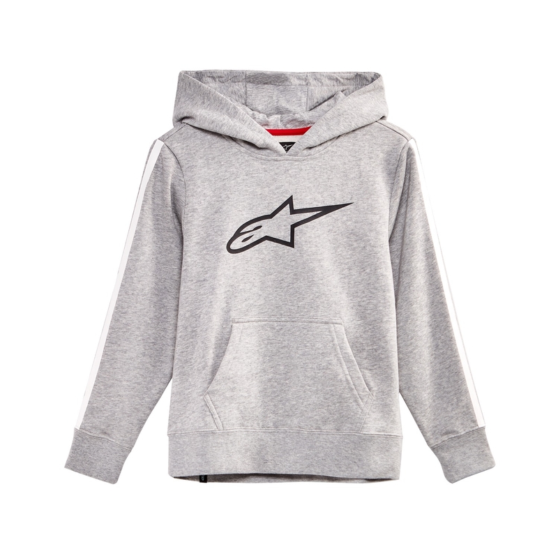Alpinestars Kids Racey Hoodie szara i czerwona