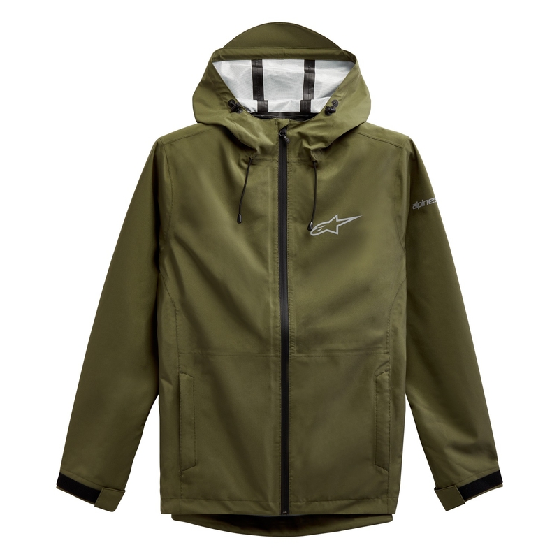 Kurtka przeciwdeszczowa Alpinestars Omni zielona