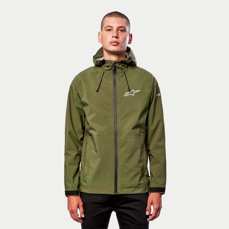 Kurtka przeciwdeszczowa Alpinestars Omni zielona
