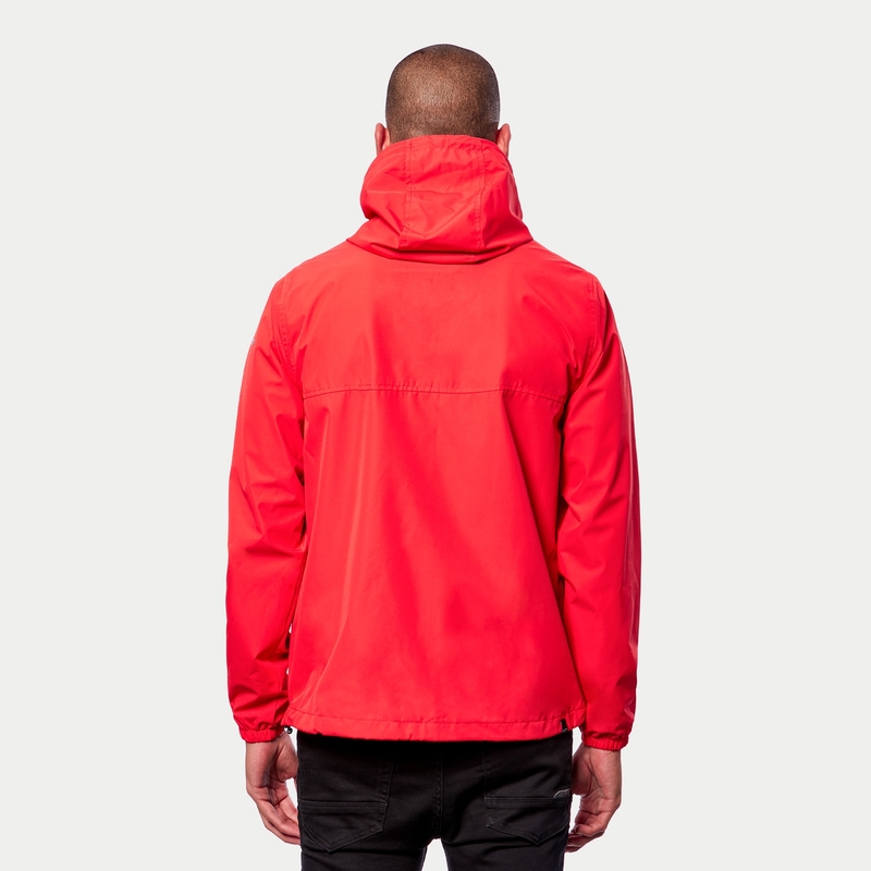 Kurtka Alpinestars Treq Windbreaker czerwona fluo-czarna