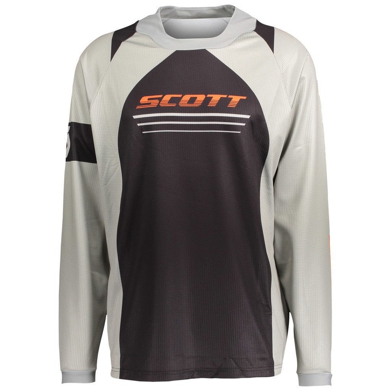 Koszulka motocrossowa SCOTT 350 X-PLORE szaro-czarna