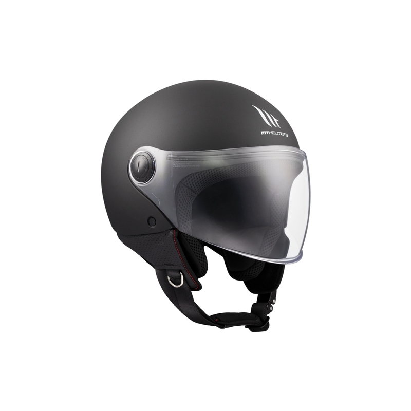 Otwarty kask motocyklowy MT Street S czarny matowy
