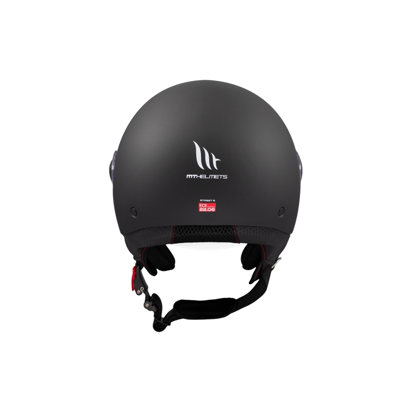 Otwarty kask motocyklowy MT Street S czarny matowy