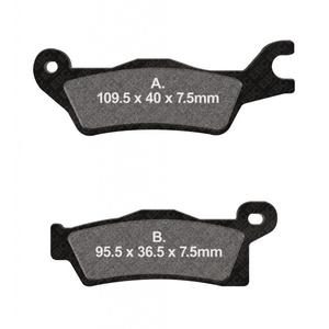 Brake pads EBC FA618R
