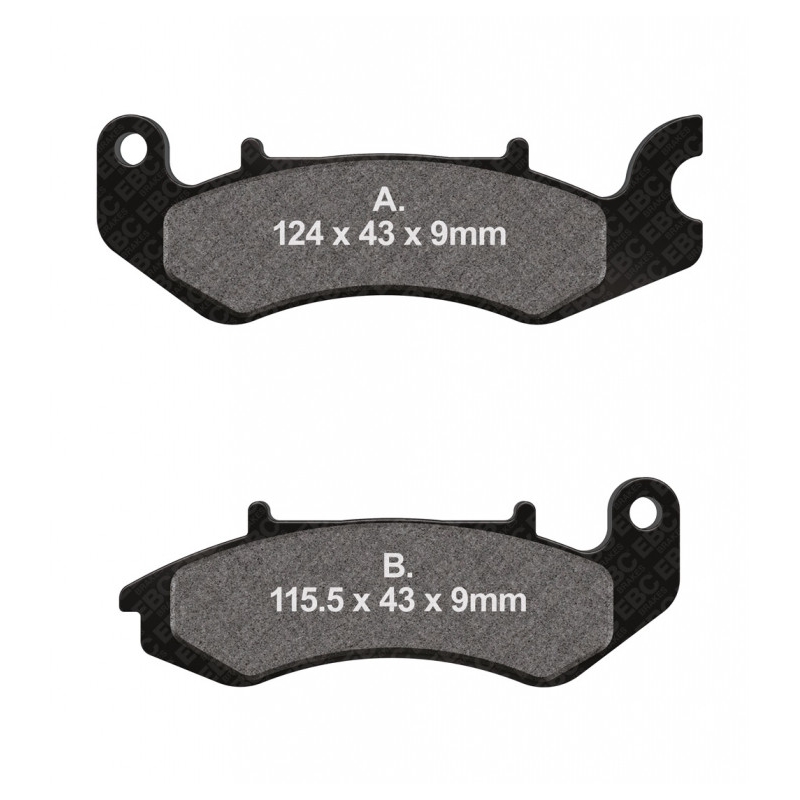 Brake pads EBC wyprzedaż