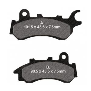 Brake pads EBC FA716