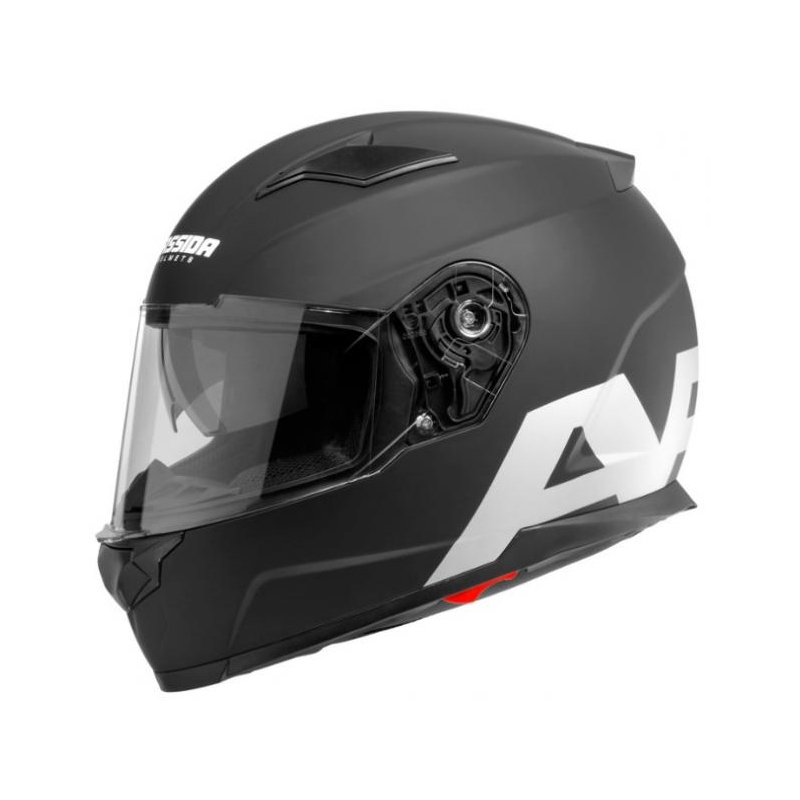 Integralny kask motocyklowy Cassida Apex Vision czarny matowy-szary odblaskowy