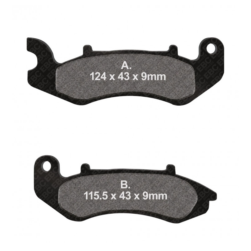 Brake pads EBC wyprzedaż
