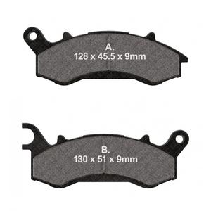 Brake pads EBC FA731TT