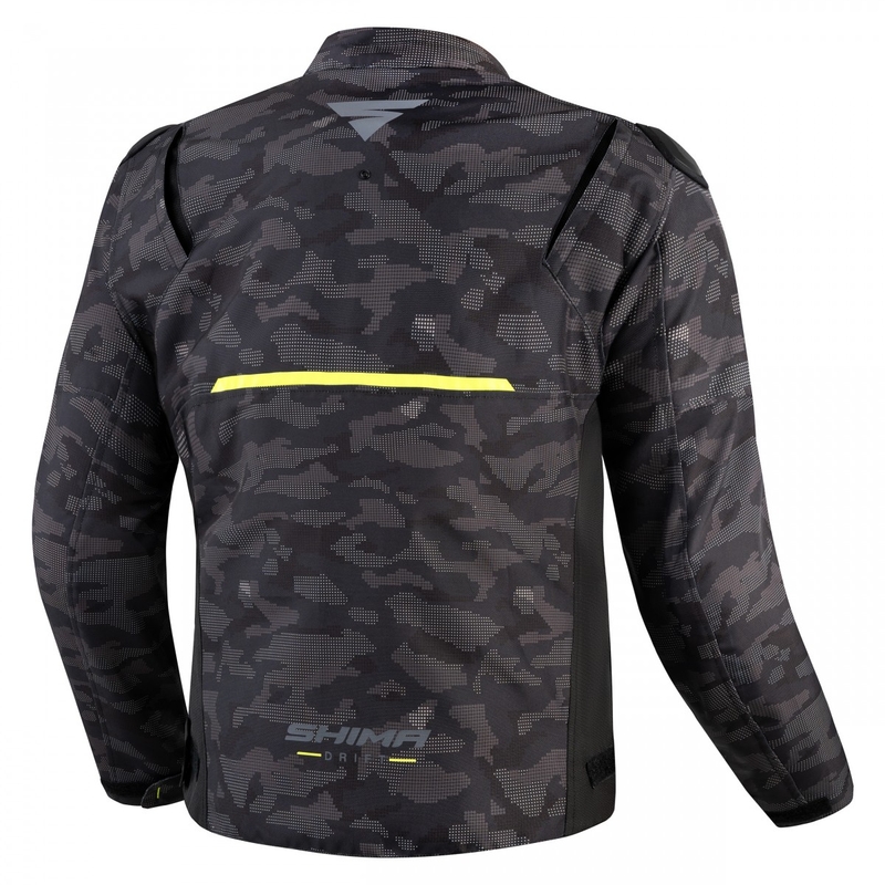 Kurtka motocyklowa Shima Drift camo-czarny