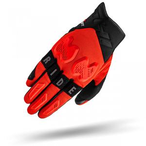 Rękawice motocyklowe Shima Drift czerwono-czarne