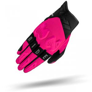 Damskie rękawice motocyklowe Shima Drift różowo-czarne
